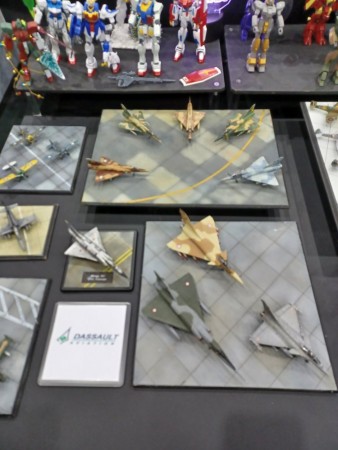Closer view of the Dassault section - there are more to come!
