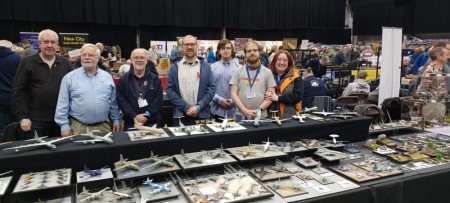 some of the crew at the show