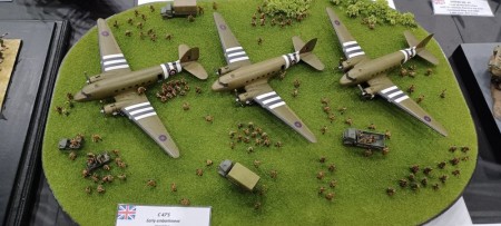 There was some excellent 144 on display aound the show, - this D-day scene caught my eye