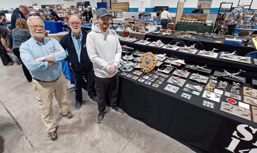 Mike, Huw and Connor - Alastair was detained on  Show duties at the time